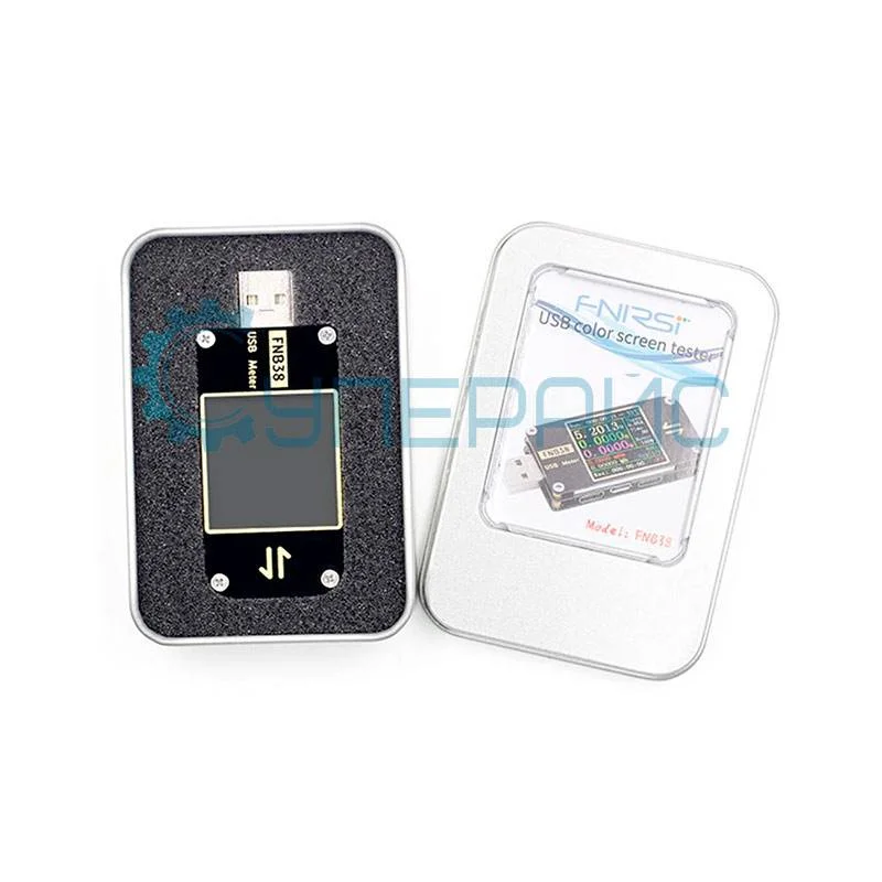 USB тестер тока и напряжения FNIRSI FNB38 фото 5
