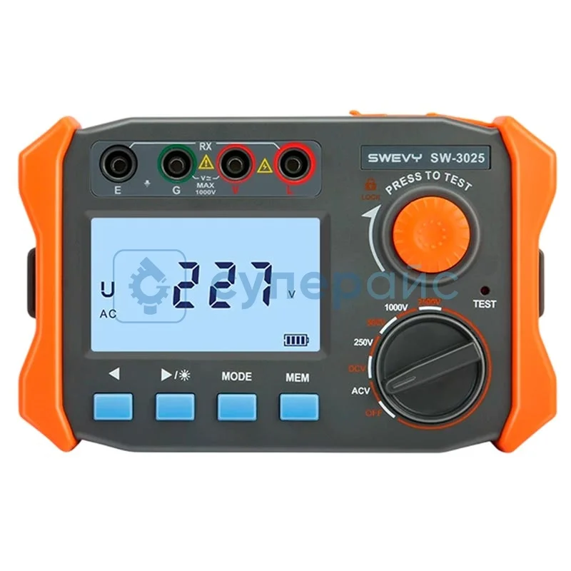 Цифровой тестер сопротивления Swevy SW-3025 фото 1