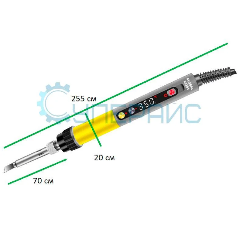 Цифровой паяльник с термоконтролем CXG E110S, 110 Вт фото 1