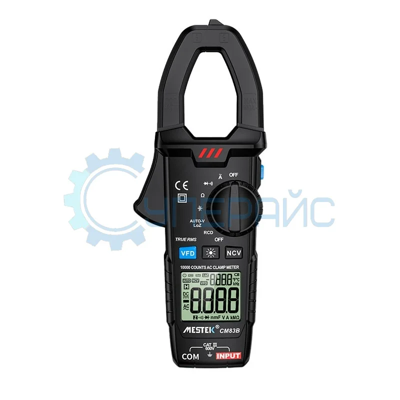 Токоизмерительные клещи многофункциональные Mestek CM83B цифровые фото 1