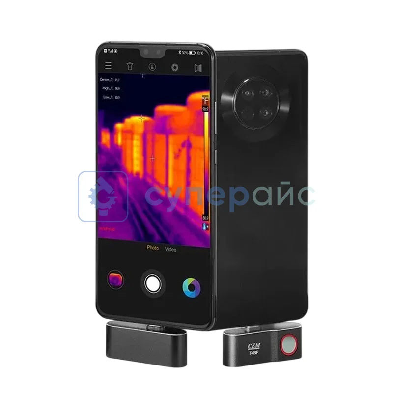 Мобильный тепловизор CEM T-09F фото 4