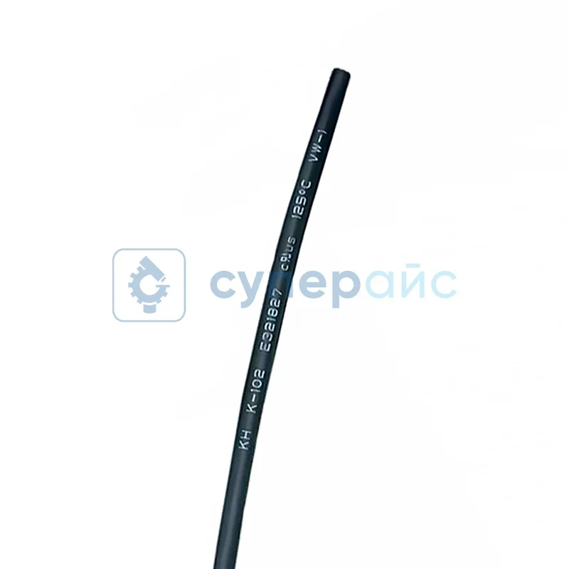 Термоусадочная трубка черная 18мм/10м фото 1