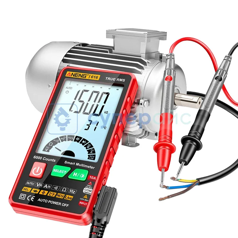 Интеллектуальный цифровой мультиметр ANENG 616 фото 4