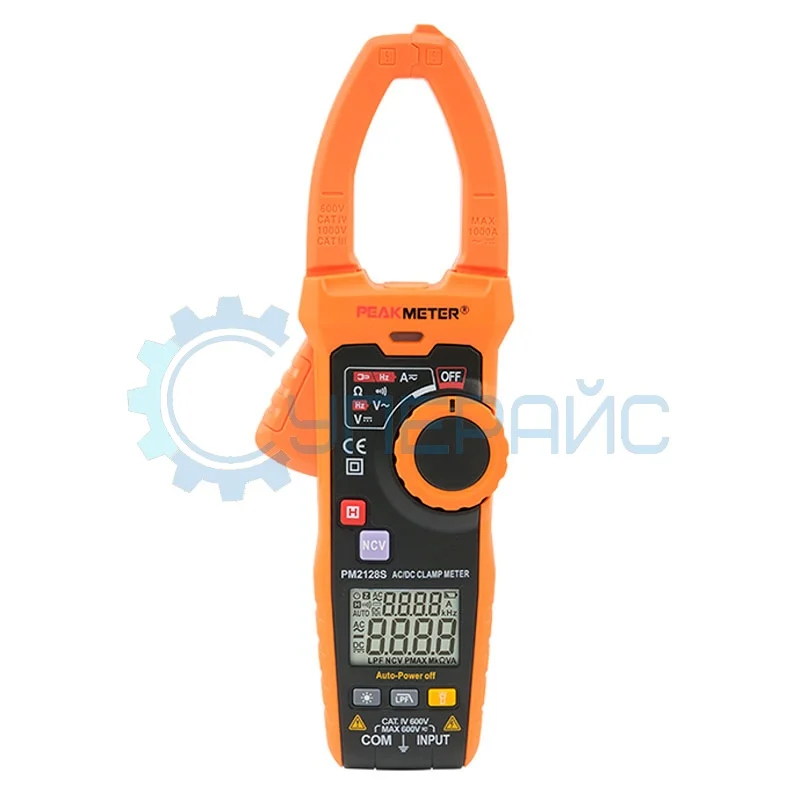 Токовые клещи Peakmeter PM2128S переменного и постоянного тока фото 1