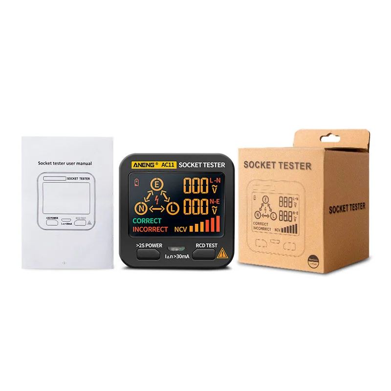 Тестер розеток ANENG AC11 фото 3