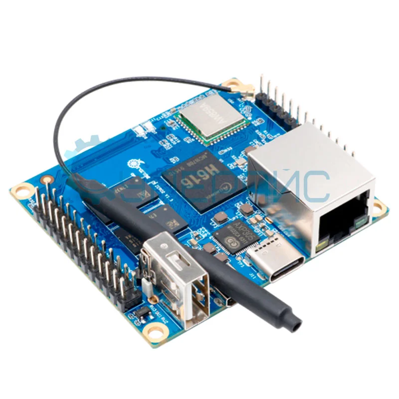 Миникомпьютер Orange Pi Zero 2 (четырехъядерный, 64-бит Cortex-A53) фото 3