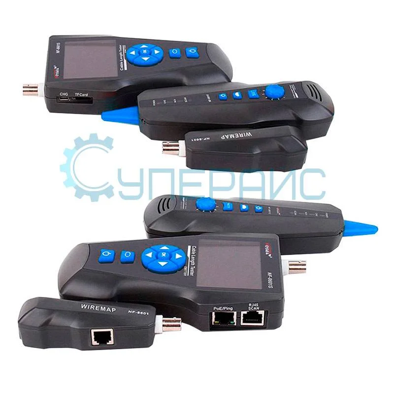 Многофункциональный кабельный тестер Noyafa NF-8601S, русский интерфейс фото 4