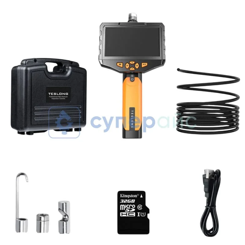 Технический эндоскоп с экраном Teslong NTS300 8 мм, 5 м Dual Lens фото 2