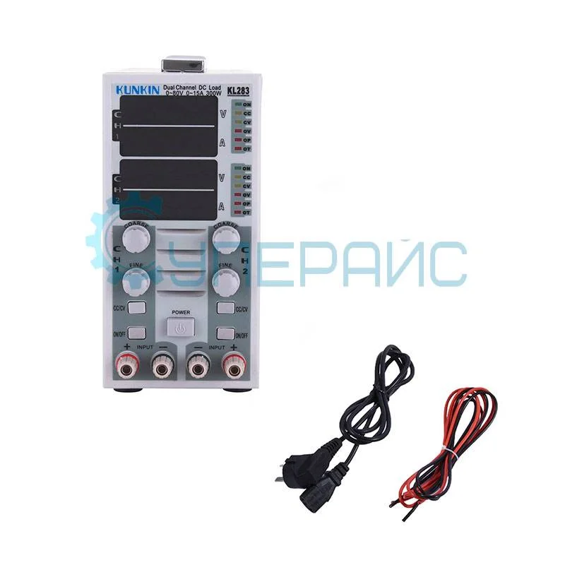 Двухканальная электронная нагрузка KUNKIN KL283 фото 7