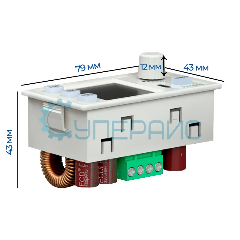 Понижающий преобразователь RuiDeng RK6006-BT с Bluetooth-модулем фото 3