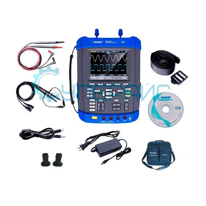 Портативный цифровой осциллограф Hantek DSO1102E фото 5
