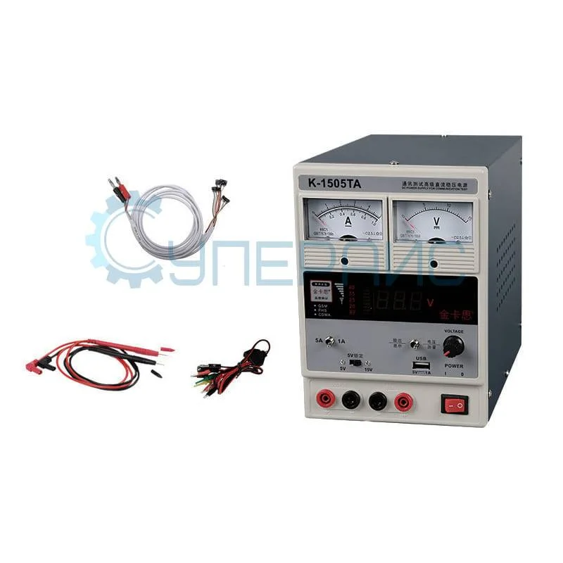 Блок питания для ремонта телефонов Kaisi K-1505TA фото 4