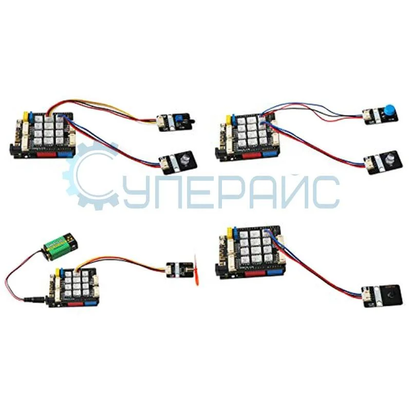 Стартовый набор датчиков Keywish Emakefun PH2.0 с контроллером, совместимым со средой Arduino фото 1