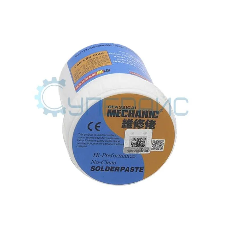 Паяльная паста для BGA MECHANIC XGSP500 (500 г, в банке) фото 2