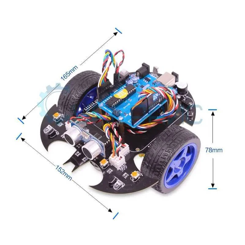 Конструктор для сборки робота Yahboom Batmobile v2 фото 1