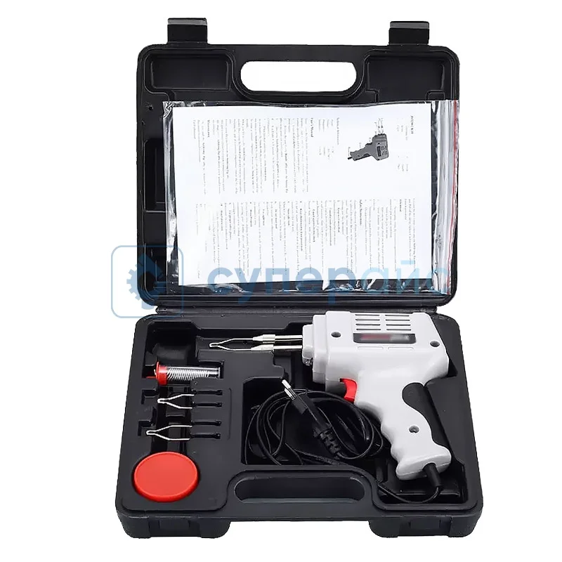 Импульсный паяльник AOTUO JST2901 в кейсе фото 1