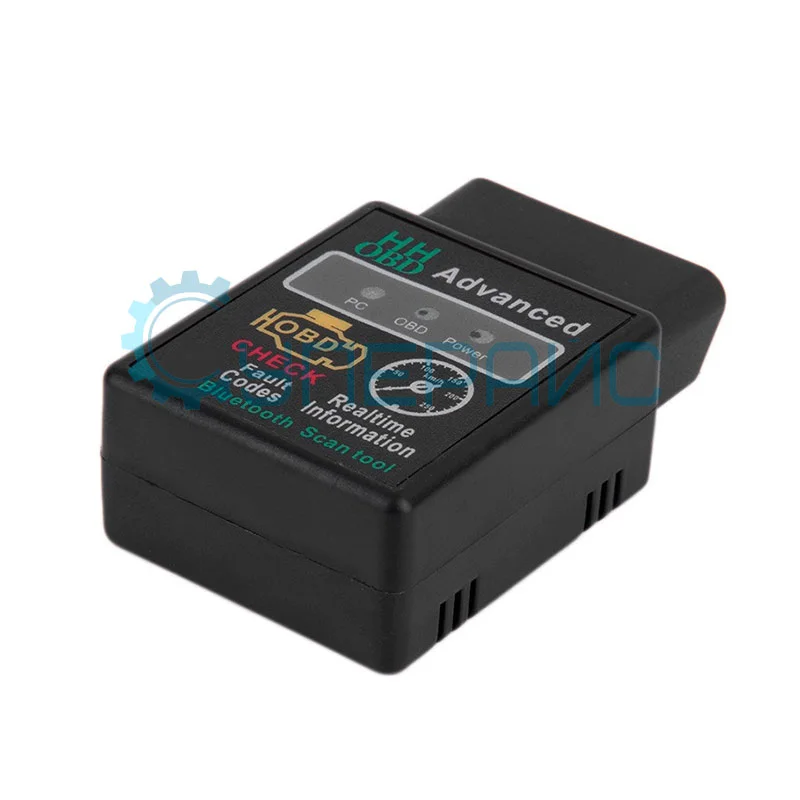 Мультипротокольный адаптер HH ELM327 Advanced Bluetooth OBD2 V1.5 на чипе PIC18F25K80 фото 4