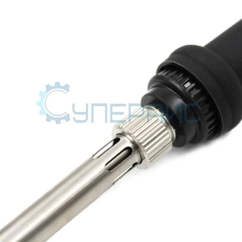 Электрический паяльник T60 с набором жал (60 Вт) фото 3