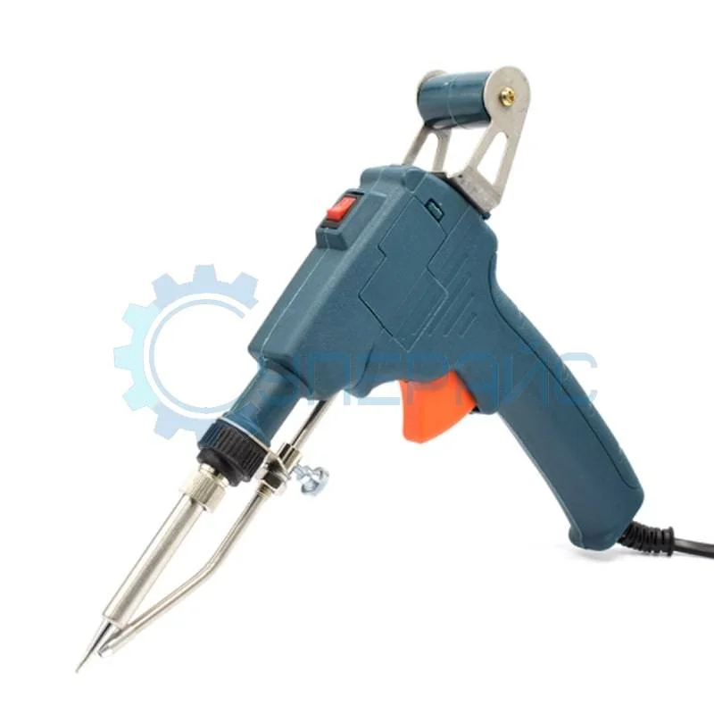 Паяльный пистолет De Bailong с подачей припоя (60 Вт) фото 1