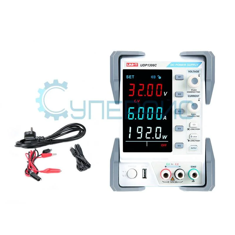 Линейный регулируемый блок питания UNI-T UDP1306C (32В, 6А) фото 4