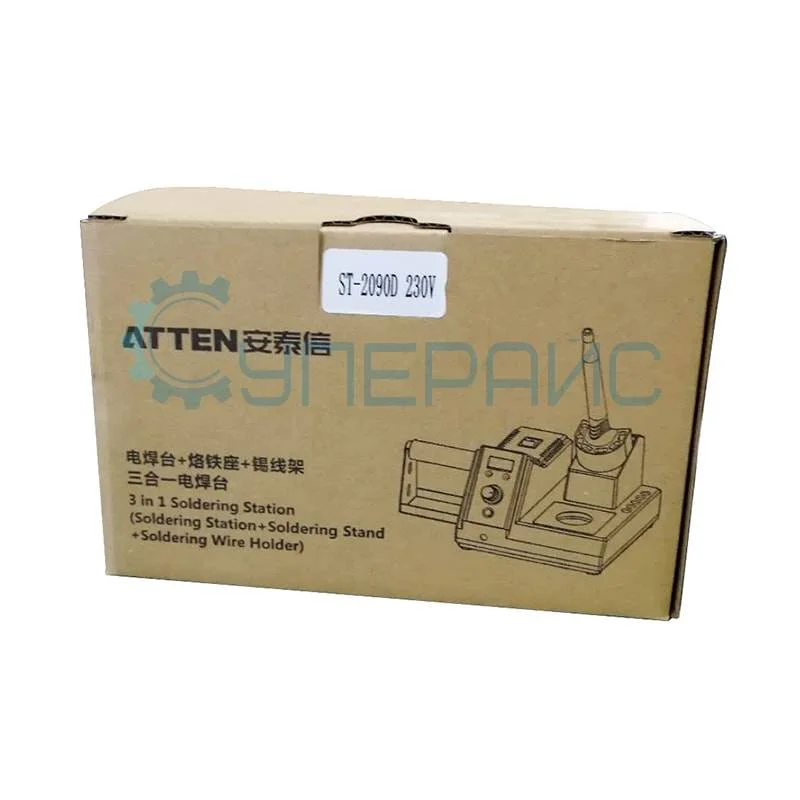 Паяльная станция ATTEN ST-2090D с держателем проволоки для пайки фото 5