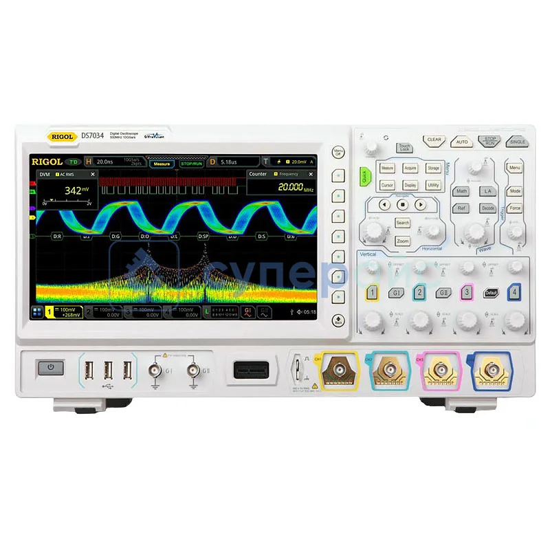 Осциллограф цифровой Rigol DS7034 (4 канала, 350 МГц) фото 1