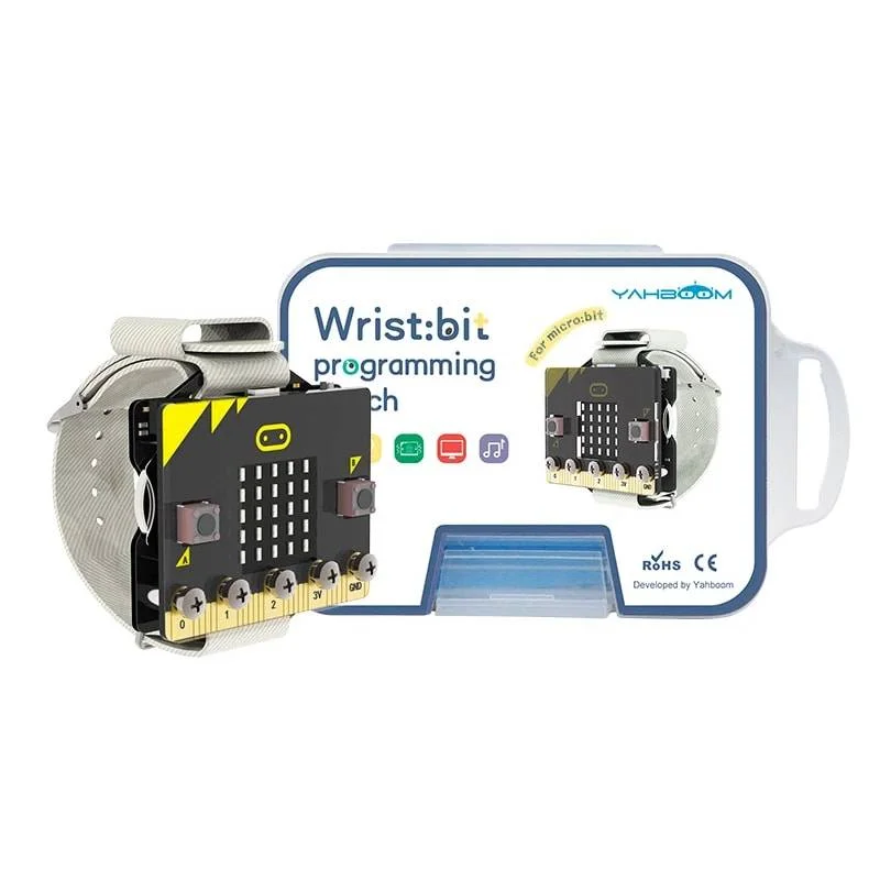 Электронные наручные часы Yahboom Wrist:bit, совместимые с BBC micro:bit фото 3