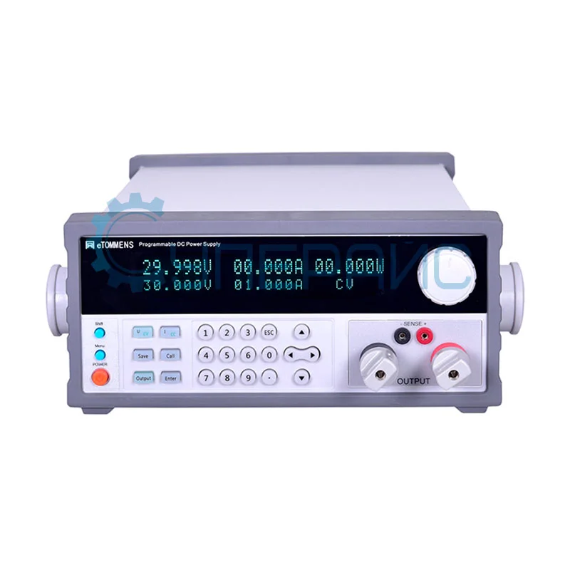 Регулируемый импульсный блок питания eTOMMENS eTM-K3020SPV (30В, 20А) фото 1