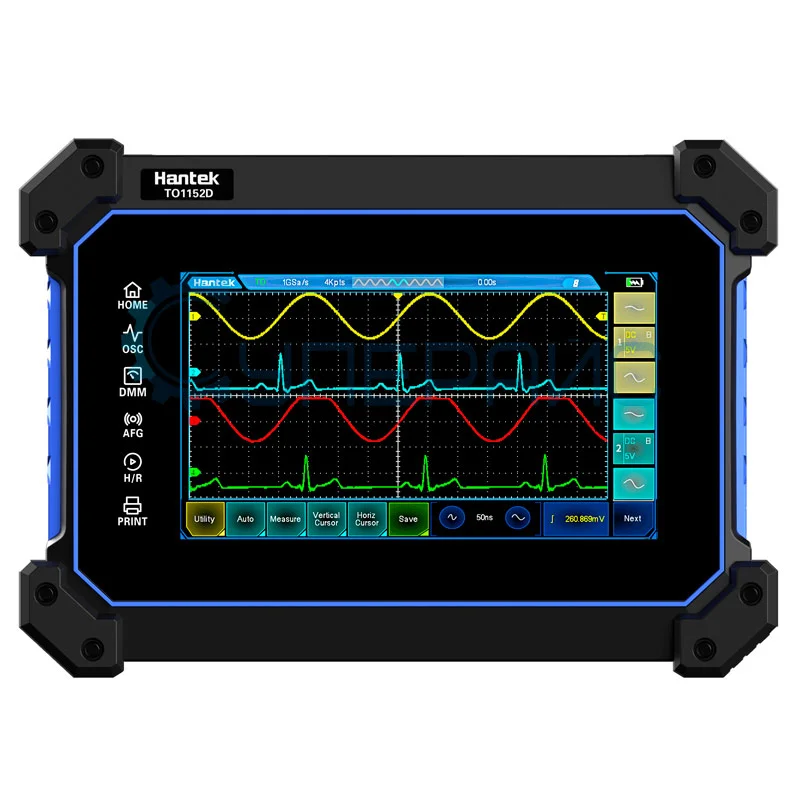 Портативный осциллограф мультиметр Hantek TO1152D фото 2