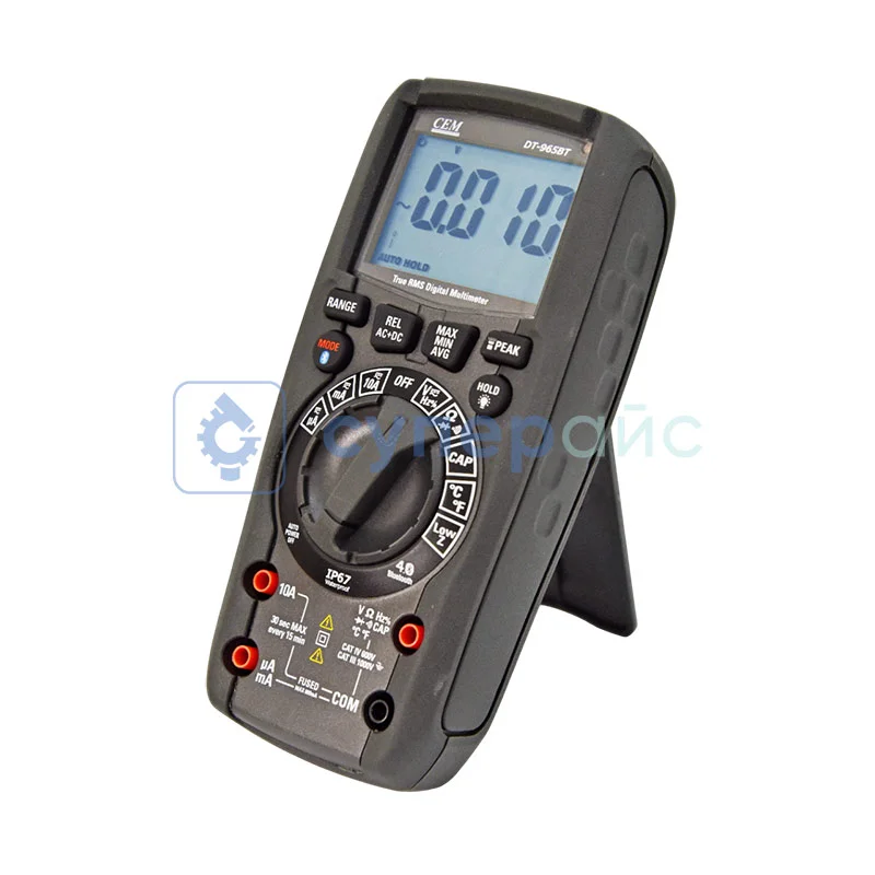 Профессиональный мультиметр CEM DT-965BT фото 2