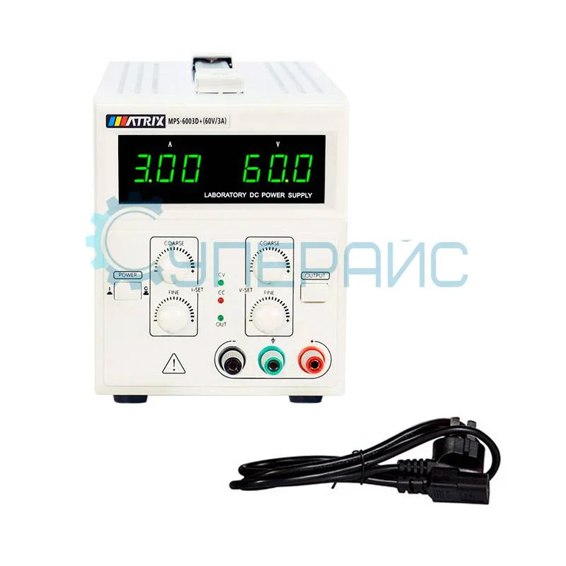 Линейный источник питания MATRIX MPS-6003D+ (60В, 3А) фото 5