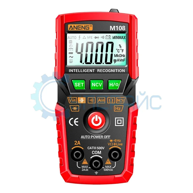 Портативный мультиметр ANENG M108 фото 1