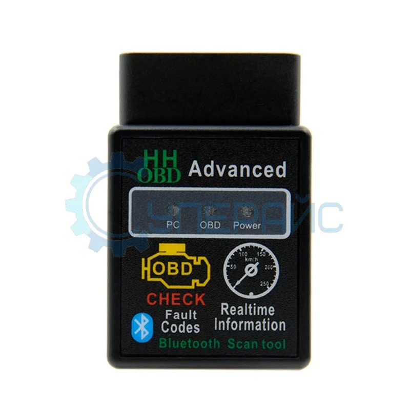 OBD-сканер HH ELM327 Advanced Bluetooth OBD2 V2.1 фото 1