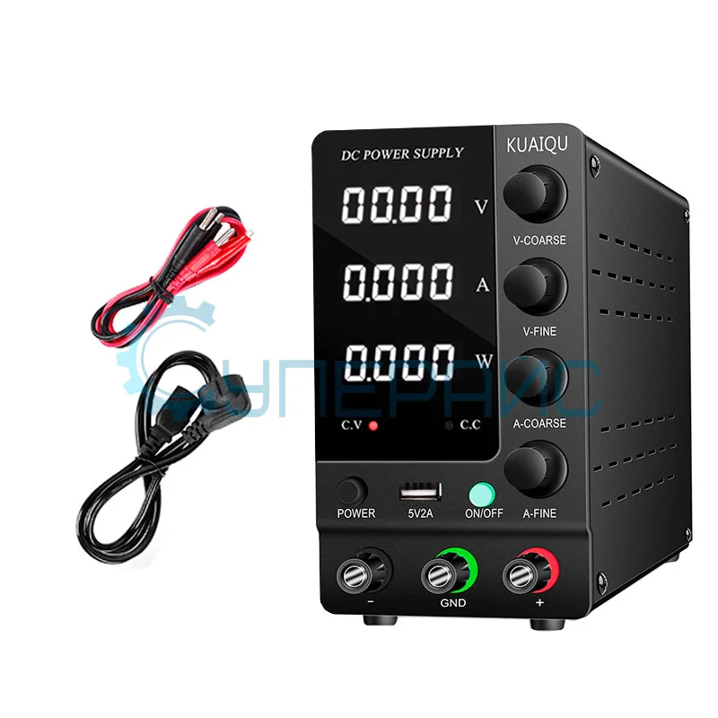 Источник питания постоянного тока KUAIQU SPS-C3206 (32 В, 6 А) фото 3