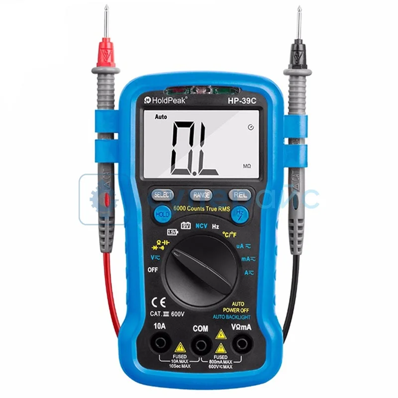 Автоматический мультиметр HoldPeak HP-39C фото 1