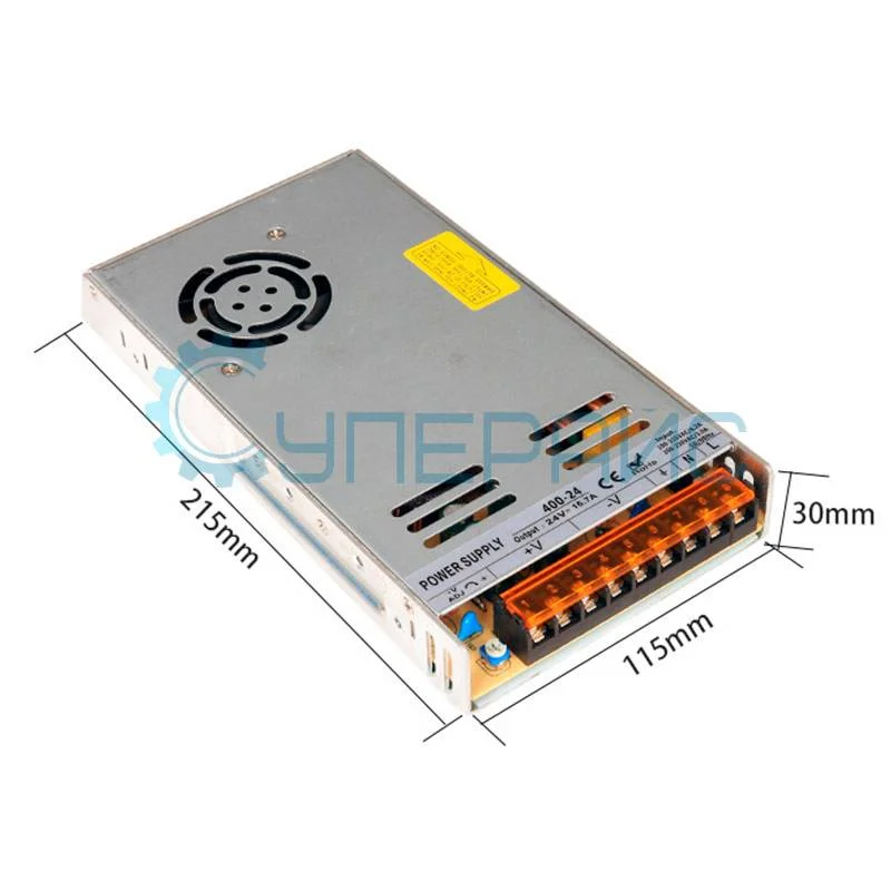 Блок питания Fengshuo 24V400W (24В, 16.7А) фото 1