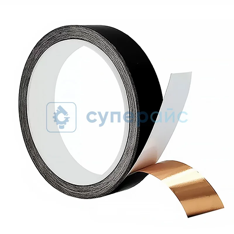 Графитовая медная лента Jingxuan 30 мм x 10 м x 0,06 мм фото 1