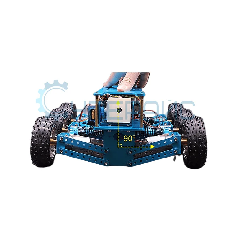 Робот-автомобиль с камерой Yahboom 6WD robot car (конструктор) с контроллером, совместимым со средой Arduino фото 7