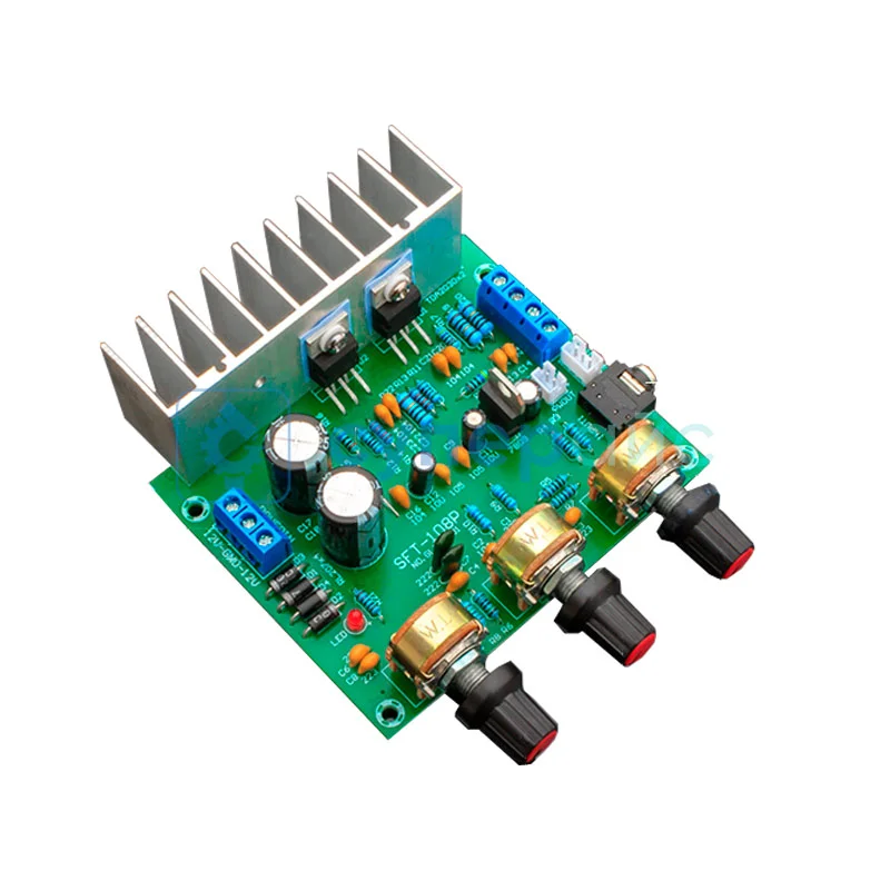 Конструктор для сборки усилителя звука на базе TDA2030A фото 1