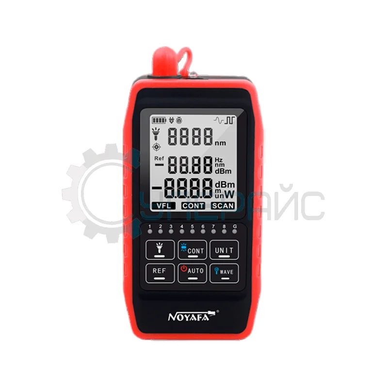 Компактный измеритель оптической мощности Noyafa NF-908 фото 1
