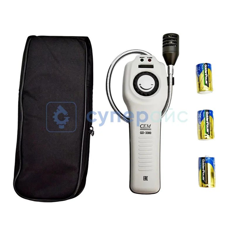 Детектор для обнаружения утечки горючих газов CEM GD-3300 фото 3