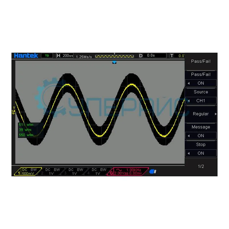 Цифровой осциллограф Hantek DSO4084C (4 канала, 80 МГц) фото 15