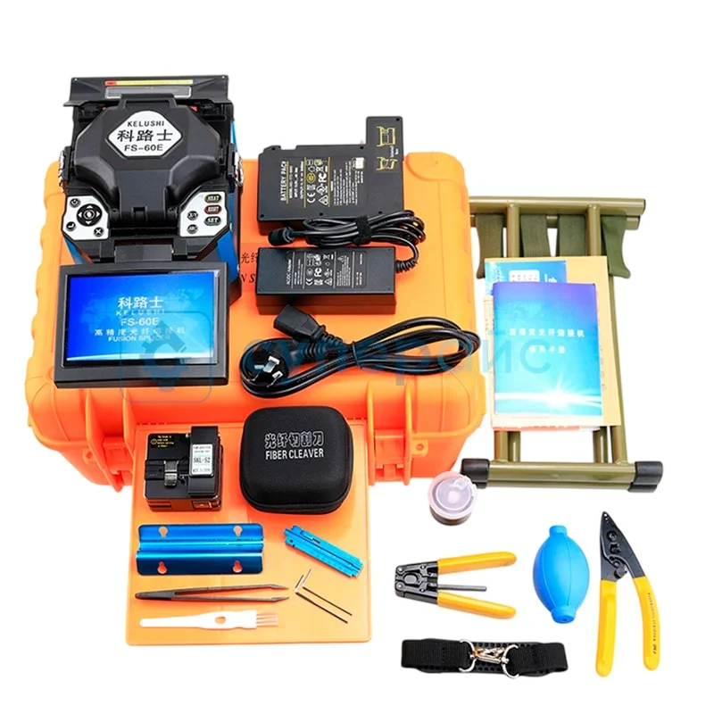 Автоматический сварочный аппарат для оптических волокон Kelushi FS-60E фото 1