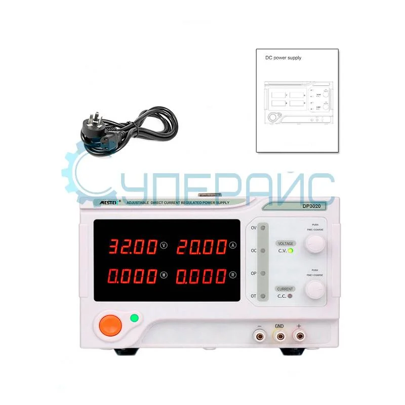 Импульсный источник питания Mestek DP3020 (30В, 20А) фото 4