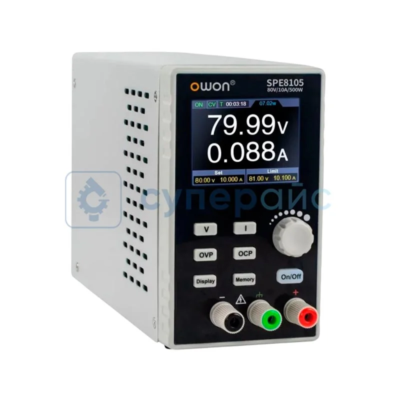 Настольный блок питания OWON SPE8105 фото 2