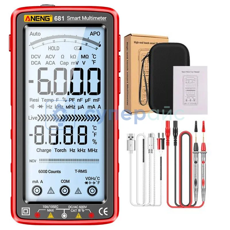 Мультиметр ANENG 681 фото 1