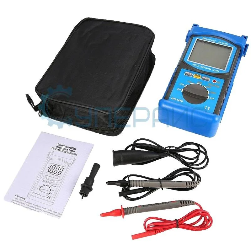 Измеритель сопротивления изоляции HoldPeak HP-6688C фото 5