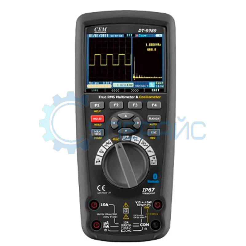 Осциллограф CEM DT-9989 с датчиками температуры фото 1