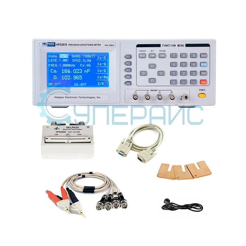 Цифровой RC-метр HELPASS HPS2619 фото 4