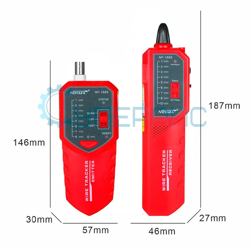Кабель-тестер Noyafa NF-168S фото 7